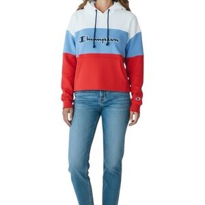 Champion Reverse Weave Color Block Hoodie